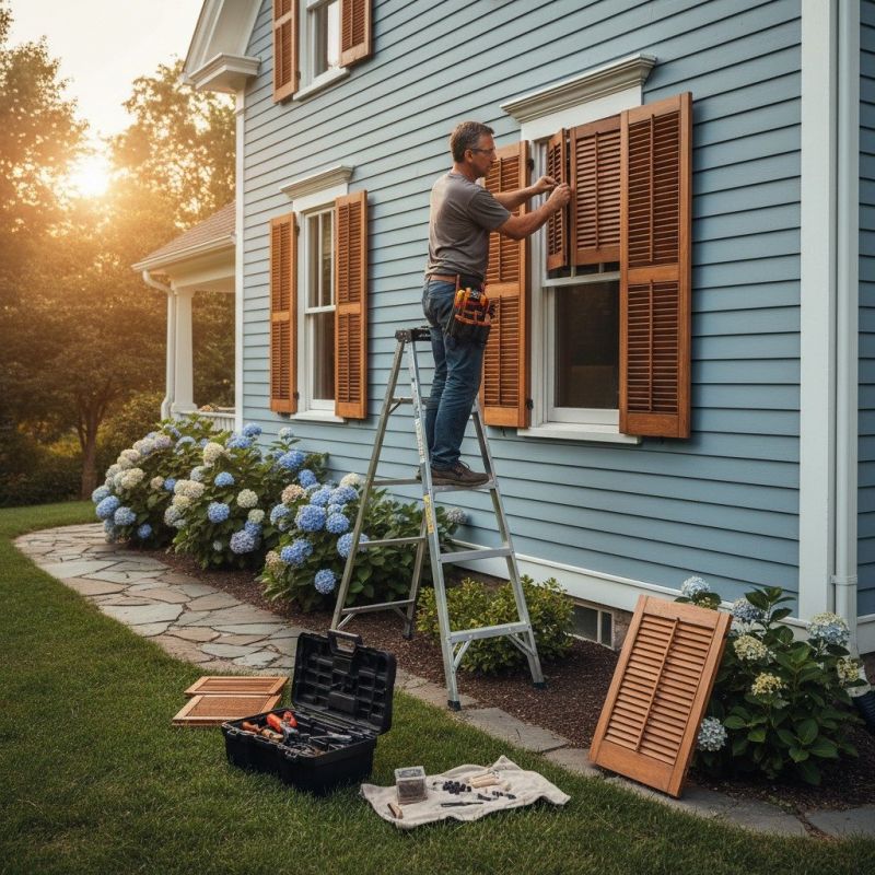Shutter Handle Repair in Denver County, CO